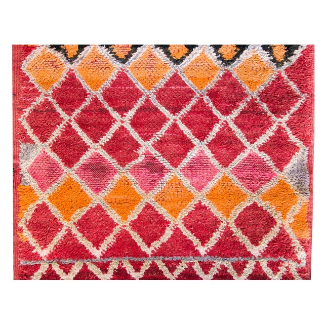 Vintage Moroccan Rug For Sale - Image 11 of 15
