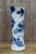 Chinese Blue and White Porcelain Sleeve Vase with Warriors and Military Procession For Sale - Image 4 of 18