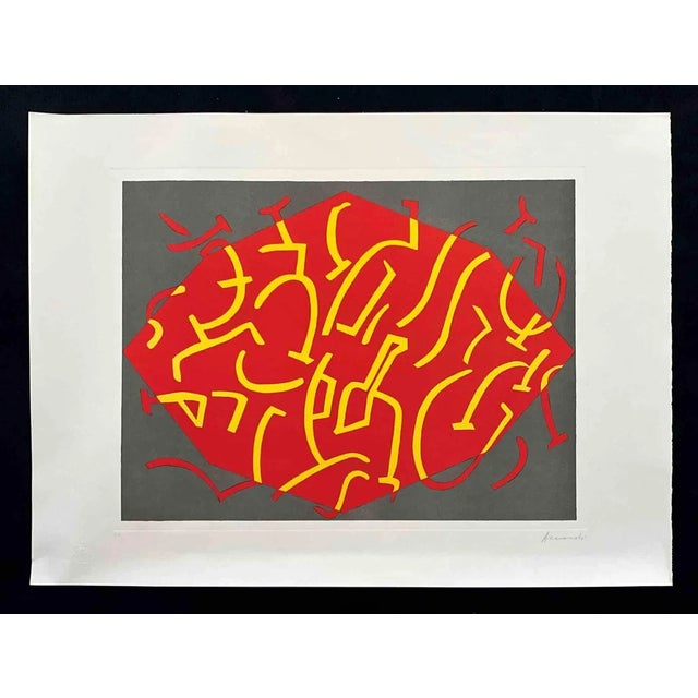 Carla Accardi, Untitled, Etching and Aquatint, 1990s For Sale