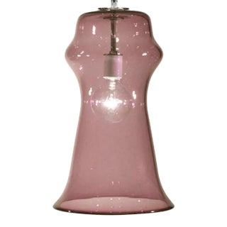 Orpheus Pendant Light from the Versuvius Collection in Rose Quartz For Sale