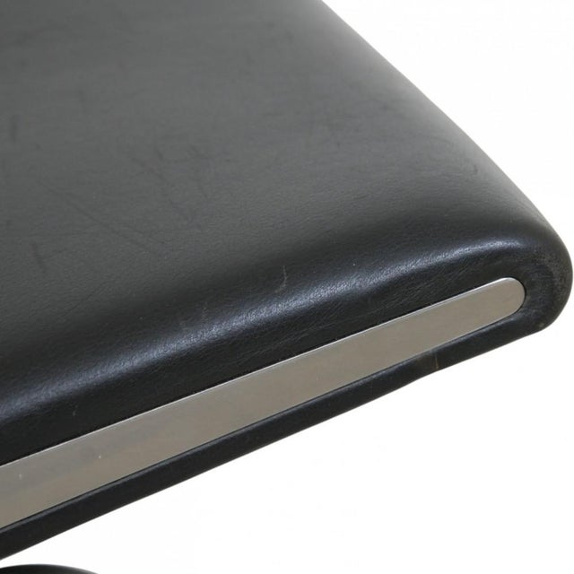 AP-40 Chair in Black Leather by Hans Wegner, 1980s For Sale - Image 14 of 18