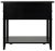Black NOIR Colonial 2-Drawer Side Table in Distressed Black For Sale - Image 8 of 9