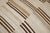 Brown Vintage White Brown Turkish Kilim - 9'3" x 11'3" For Sale - Image 8 of 10