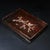 Wooden Tea Tray With Mother-of-Pearl Bird and Blossom Inlay For Sale - Image 4 of 9