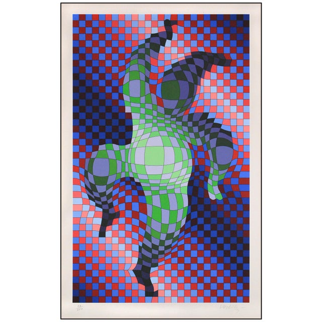 The artwork here, "Harlequin", is a wonderful depiction of a harlequin jester made of geometric shapes, that was created...