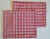 Vintage Red Check Homespun Pillow Covers - A Pair - For Sale - Image 13 of 13
