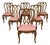 French Art Nouveau Inspired Dining Chair ~ Set of 6 For Sale