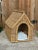 Mid-Century Modern Mid Century Modern Boho Bamboo Wicker Dog House For Sale - Image 3 of 10