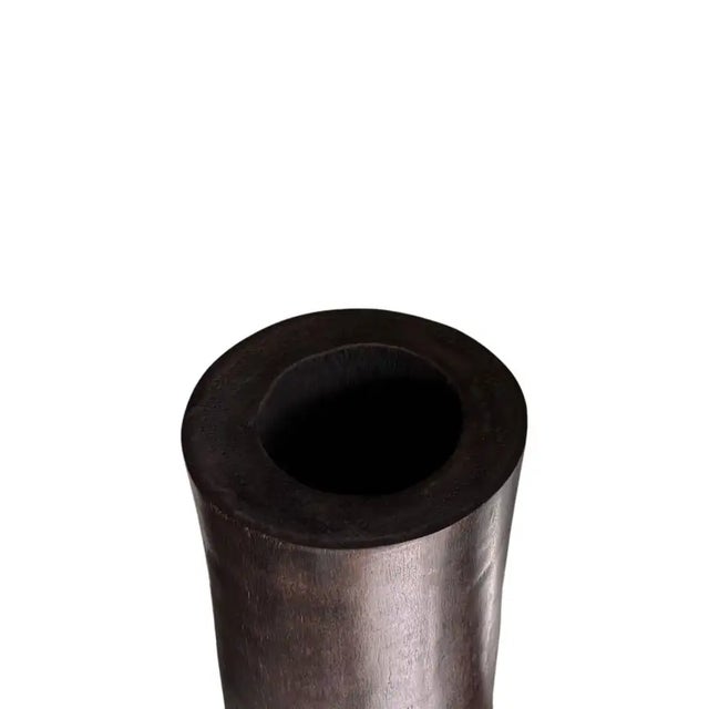 Large Sculptural Palm Wood Planter, Modern Organic With Stunning Wood Textures 1 For Sale - Image 6 of 8