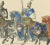 Gallant Knights of Blankenburg and Bubenberg and Mattern in Swiss Heraldic Pageantry, 1855, Paper For Sale - Image 3 of 10