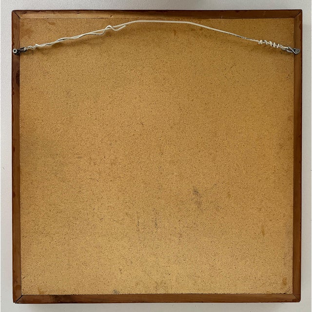 Mid 20th Century Brutalist Abstract Studio Ceramic Wall Sculpture Art Tiles For Sale In Miami - Image 6 of 6