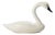 Late 20th Century Carved Swan For Sale