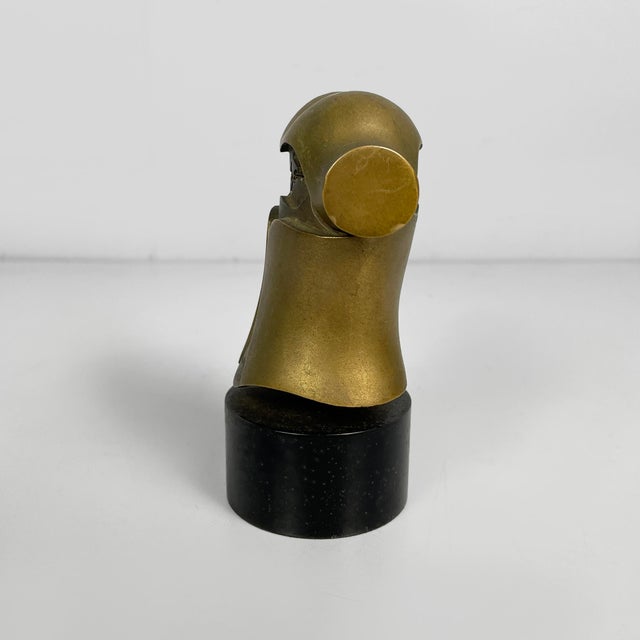 Metal Spanish Bronze Marzotto Torso Sculpture by Miguel Berrocal, 1986 For Sale - Image 7 of 18