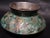 Mid-Century Modern Los Castillo Silver, Copper, Malachite and Lapis Aztec Motif Low Vase For Sale - Image 3 of 7