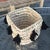 This cute little basket is hand-woven by local artisans and the tassels are handmade and applied by a women's cooperative...