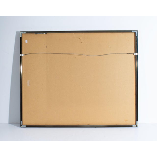 Brown “La Chambre D'Elizabeth” Abstract Etching by Georges Dussau For Sale - Image 8 of 8