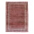 Galerie Shabab Collection Vintage Mashad Art Deco Style Black and Red Rug For Sale