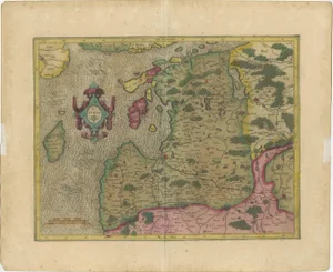 Map of the Northern Baltic Region