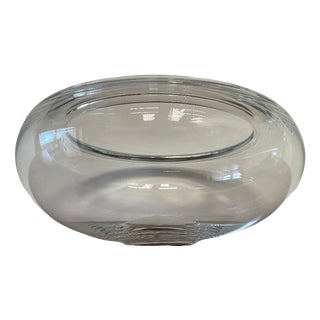 Danish Provence Glass Bowl by Per Lütken for Holmegaard, 1950s For Sale