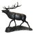 Vintage Bronze Stag Sculpture For Sale