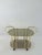 Vintage Brass and Glass Trolley, 1960s For Sale - Image 3 of 6