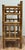 Brown Vintage Scorched Chunky Bamboo 3 Tier Etagere For Sale - Image 8 of 11