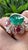 Modern Set in 18k Rose Gold, Emerald, Pink Sapphires & Rose Cut Diamonds Cocktail Ring, Size 6.5 For Sale - Image 3 of 12