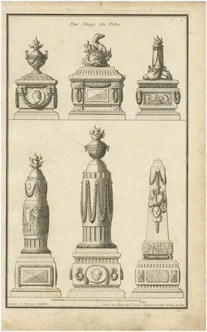 Neuffor, Pl. 5: Various Vases and Other Ornaments, Print