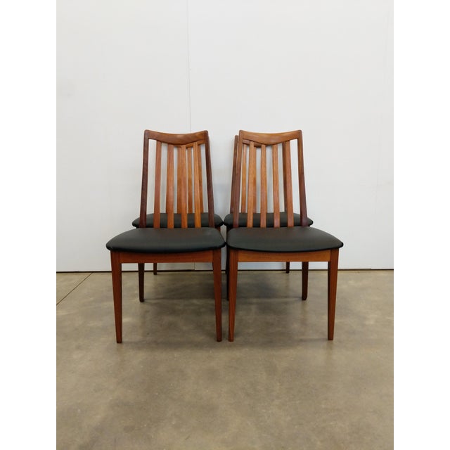 G Plan Set of 4 Vintage Mid Century Modern Dining Chairs by G Plan For Sale - Image 4 of 9