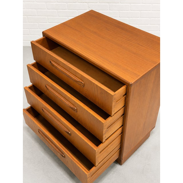 Brown Teak Mid Century Modern Dresser by G-Plan, C. 1960's For Sale - Image 8 of 13