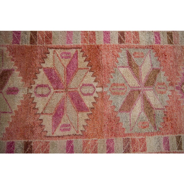 Boho Chic Vintage Distressed Kurd Rug Runner - 2'10" x 14' For Sale - Image 3 of 10