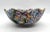 20th Century Chinoiserie Blue and Pink Floral Vide Poche/Catchall Bowl For Sale - Image 9 of 13