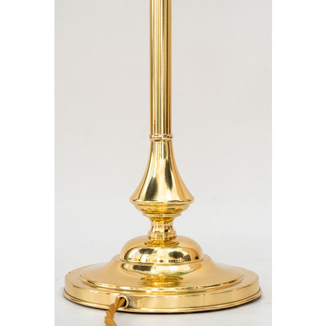 Banker Table Lamp with Glass Shade, Vienna, 1920s For Sale - Image 13 of 17