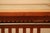 Early 21st Century Frank Lloyd Wright Inspired Solid Wood Coffee Table With Stained Glass Inset For Sale In Minneapolis - Image 6 of 6