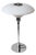 Vintage PH 3/2 Table Lamp in Chrome and Opaline Glass by Poul Henningsen for Louis Poulsen, 1990s For Sale