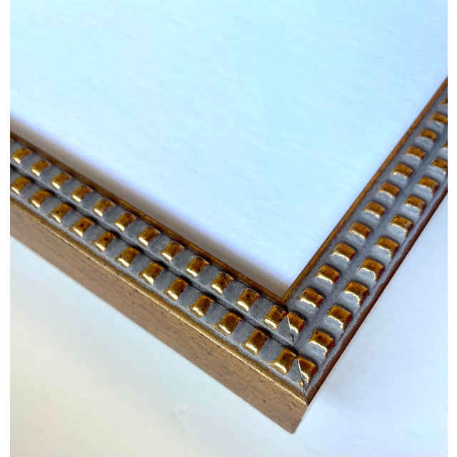 Contemporary 2026 "Splendore" Abstract Minimalist Painting on Cotton Paper by Artist r.k. Red For Sale - Image 3 of 3