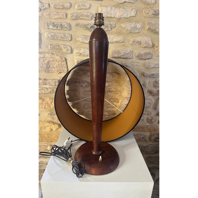 Art Deco Shell Lamp, 1940s For Sale - Image 16 of 17