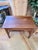 Vintage Mission Oak Arts & Crafts Writing Desk With Stretcher Shelf For Sale - Image 4 of 9