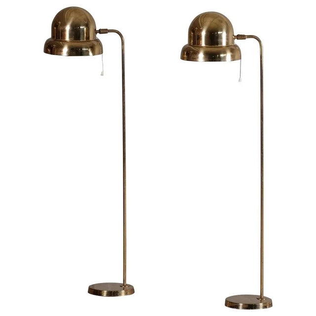Floor Lamps Model G-120m attributed to Bergboms, Sweden, 1960s, Set of 2 For Sale - Image 9 of 9