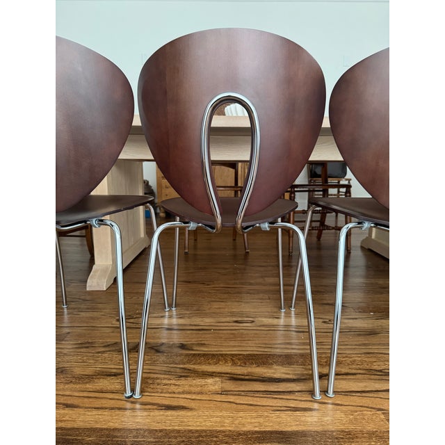 2000 - 2009 Set of Six Vintage Stua Globus Chairs by Jesús Gasca, Spain, 2004 For Sale - Image 5 of 7