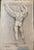 Berberich, Carl Heinz. This expressive work depicts a standing male nude from behind and is undated. The academic study...