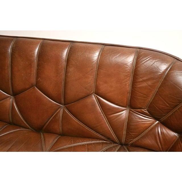 Vintage Moroccan Ottoman Sofa in Leather by Noé Duchaufour-Lawrance for Ligne Roset, 1990 For Sale - Image 13 of 18