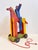Figurative Blas Castagna, Blas Castagna Hand Painted Wooden Constructivist Sculpture Toy Horse Carved Wood For Sale - Image 3 of 10
