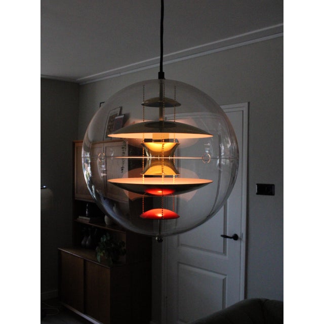 VP Globe Pendant Light in Brass by Verner Panton For Sale - Image 10 of 10