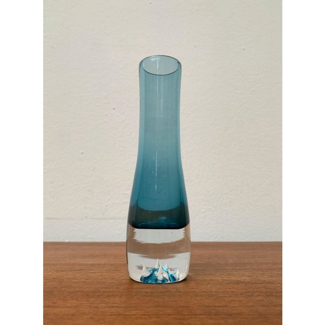 Vintage Art Glass Vase For Sale - Image 3 of 12