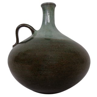 Filigree Studio Ceramic Vase by Gerhard Liebenthron, Germany, 1972 For Sale