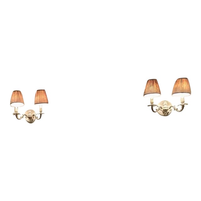 Vintage Wall Sconces - a Pair For Sale