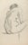 The Posing Nude is an original Drawing on ivory-colored paper realized by an anonymous artist in the early 20th century....