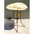 Metal Vintage Greek Key Brass and Onyx Accent Table For Sale - Image 7 of 12