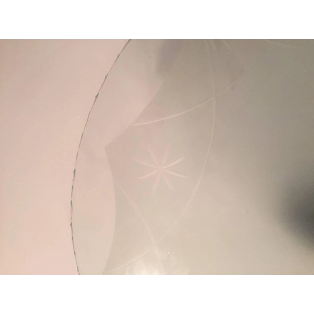 Swedish Art Deco Glass Flush Pendant For Sale In New York - Image 6 of 8